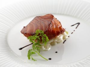 Oven Baked Cod Fillet with Egg White and Conpoy