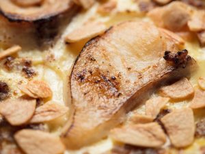 Baked Codfish with minced pork and egg