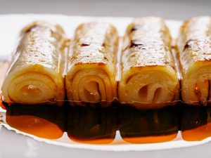 Scallop “Rice Roll”